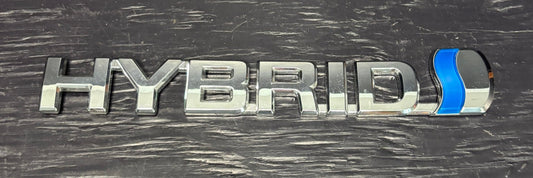 Toyota Hybrid Badge Emblem R214