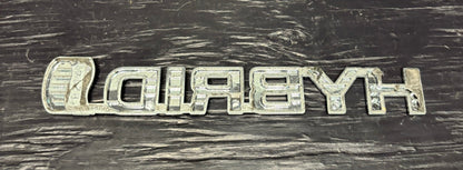 Toyota Hybrid Emblem