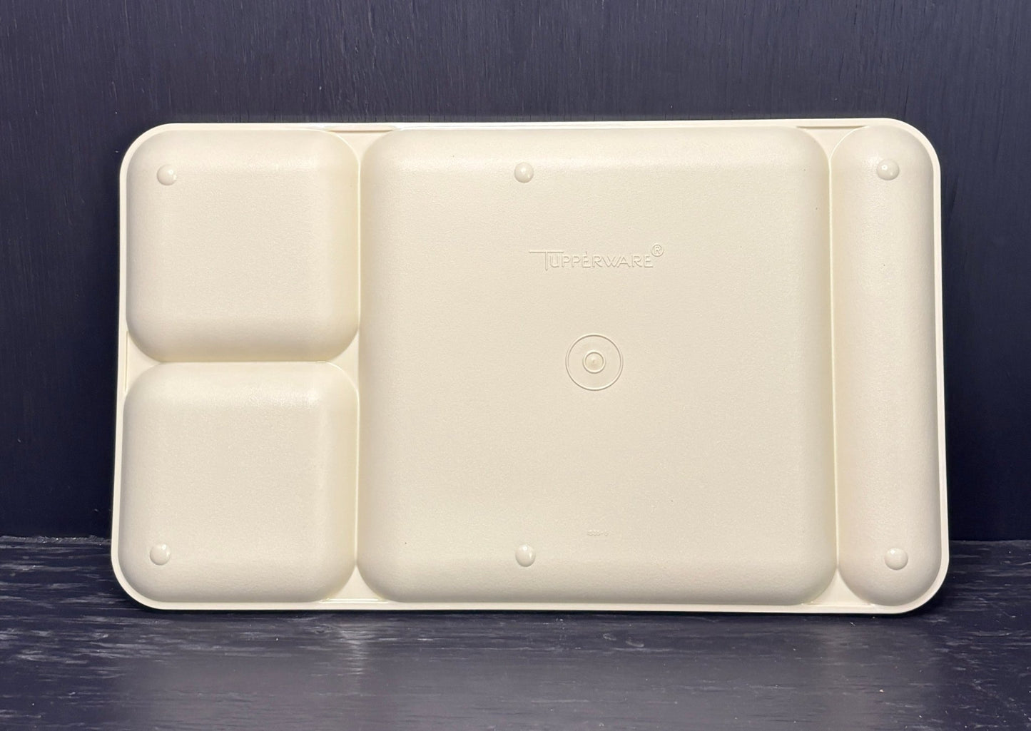 Tupperware Divided  Cafeteria Tray