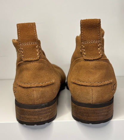UGG Aureo Brown Suede Ankle Boots Women’s