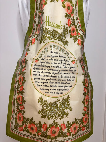Harrods Knightsbridge Vinyl BBQ Apron