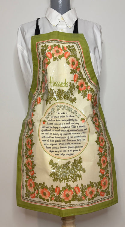 Ulster Harrods Knightsbridge Vinyl BBQ Apron