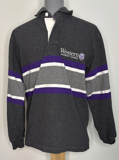 University of Western Ontario Long Sleeve Rugby Shirt