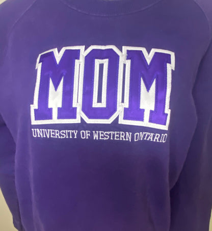 University of Western Ontario Mom Sweatshirt
