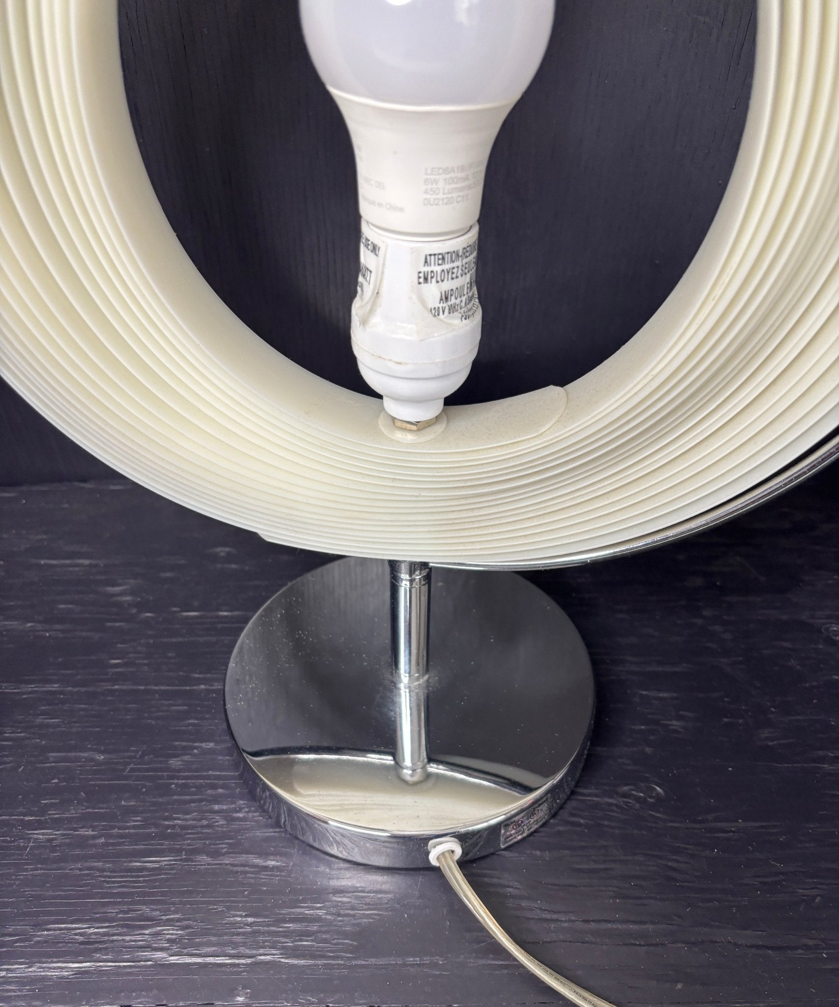 Verner Panton Kare Styled White Moon Lamp