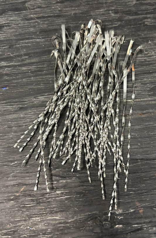 Victorian Christmas Tree Tinsel vintage