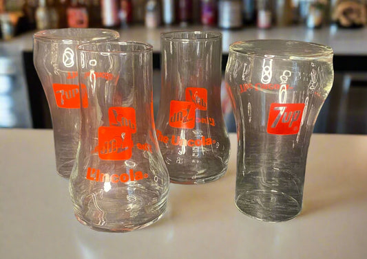 Vintage 7UP The Uncola Upside Down Drink Glasses Set - HLJ at HomeVintage 7UP The Uncola Upside Down Drink Glasses SetTumbler7UP