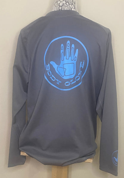 Vintage Body Glove 50 UPF Long Sleeve Compression Shirt
