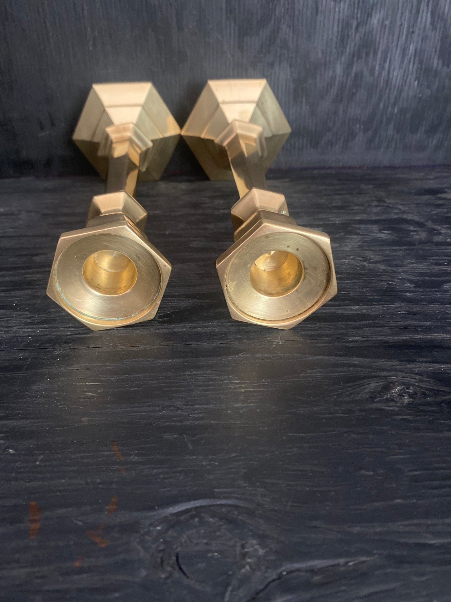 Vintage Brass Candle Holders set - HLJ at HomeVintage Brass Candle Holders setPrincessHLJ at Home