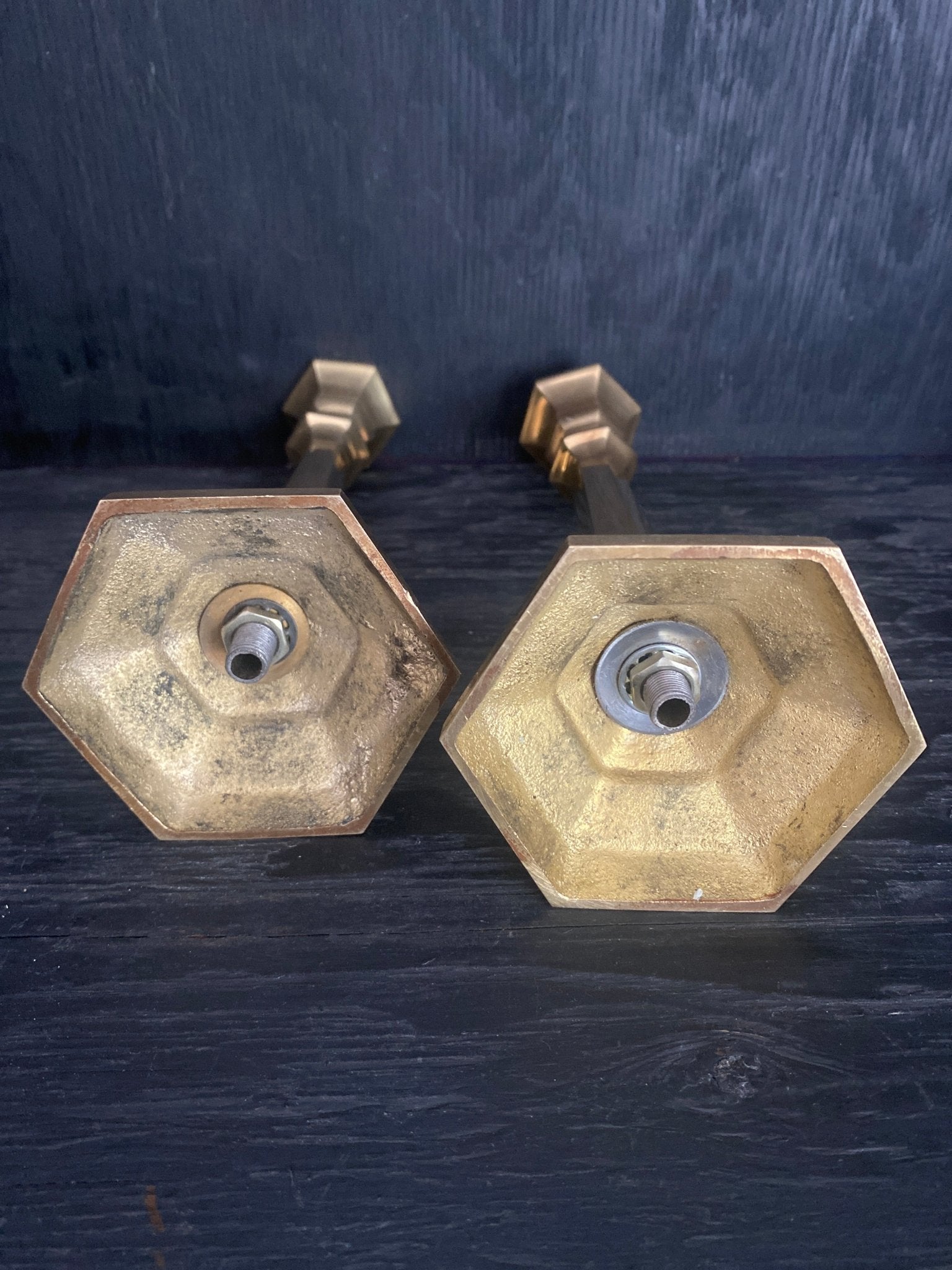 Vintage Brass Candle Holders set - HLJ at HomeVintage Brass Candle Holders setPrincessHLJ at Home