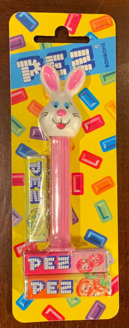 Vintage Bunny Rabbit Easter Pez Dispenser new on the original card