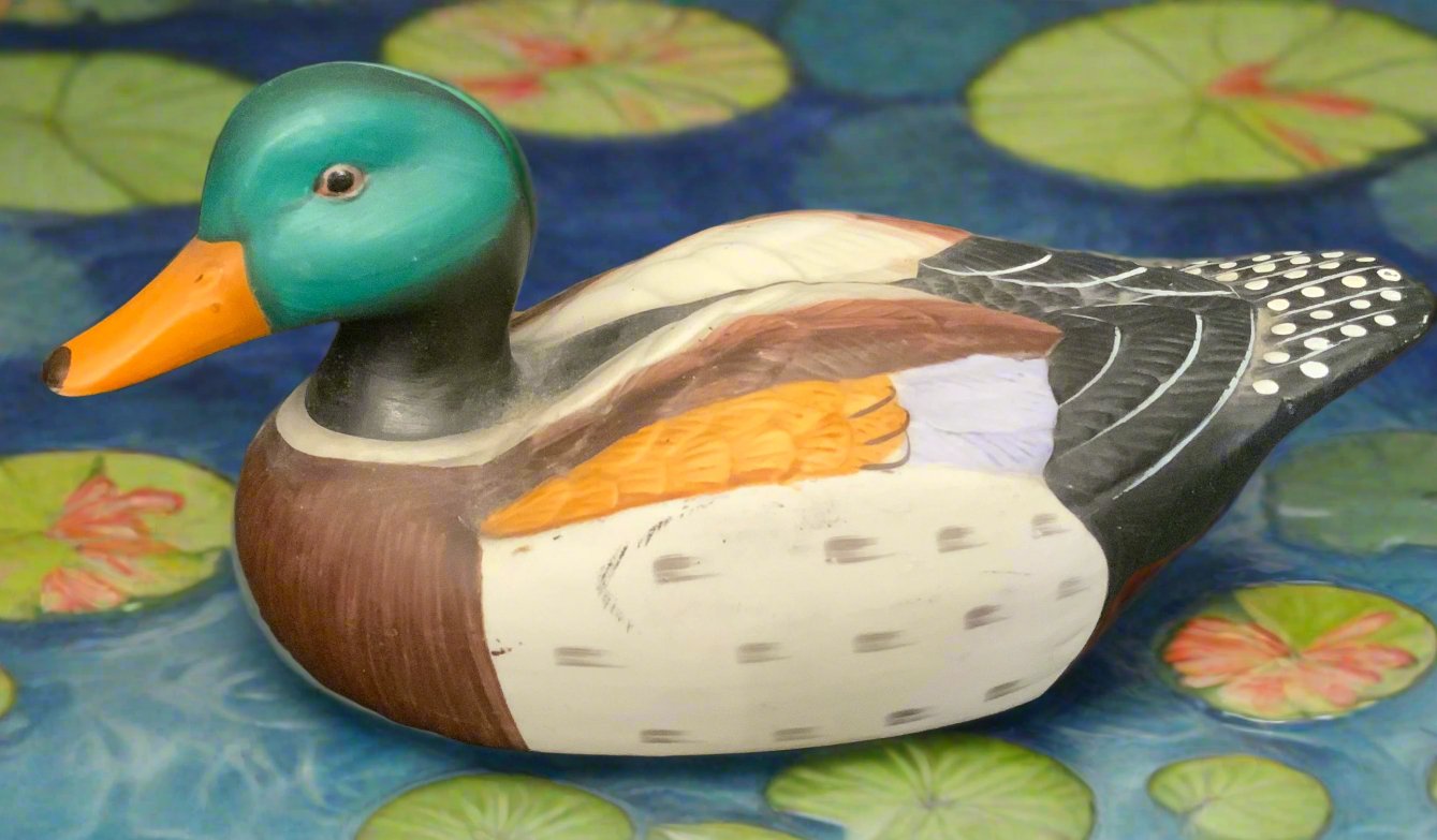 Vintage Ceramic Duck - HLJ at HomeVintage Ceramic DuckAnimal ArtHLJ at Home