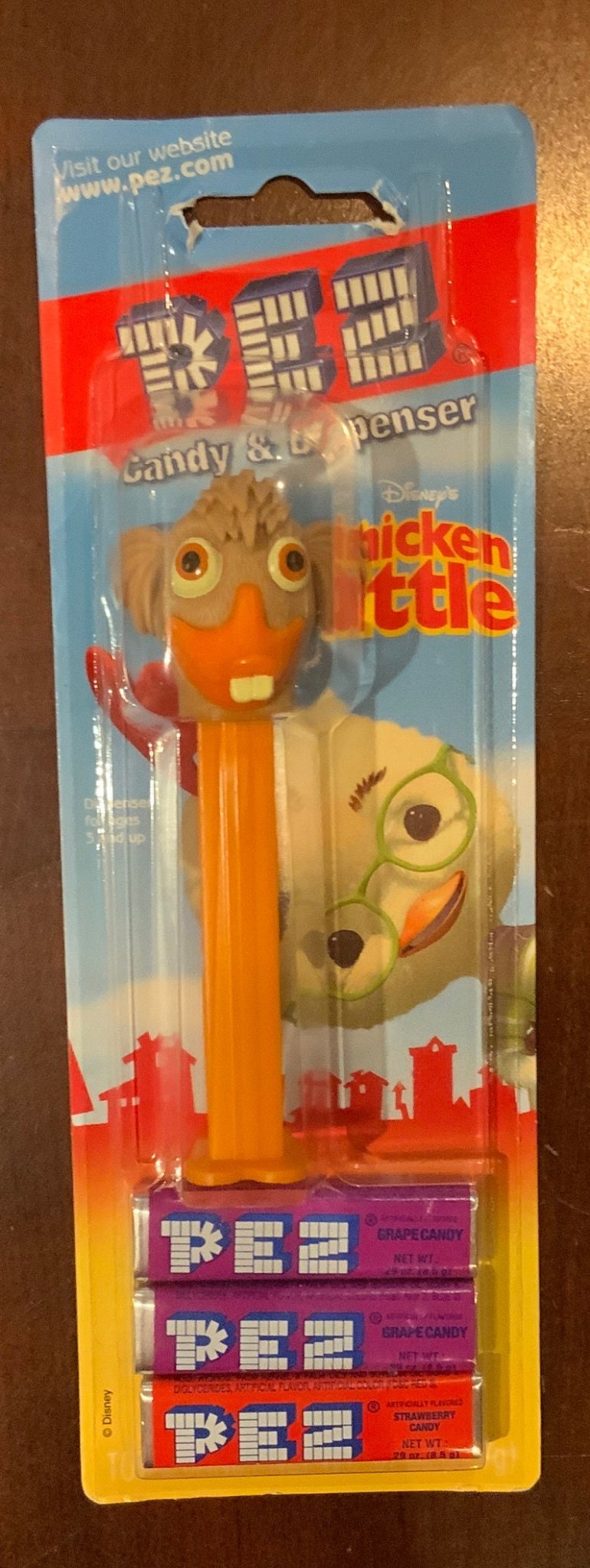 Vintage Chicken Little Pez Dispensers New on Cards - HLJ at HomeVintage Chicken Little Pez Dispensers New on CardsPez DispenserPez