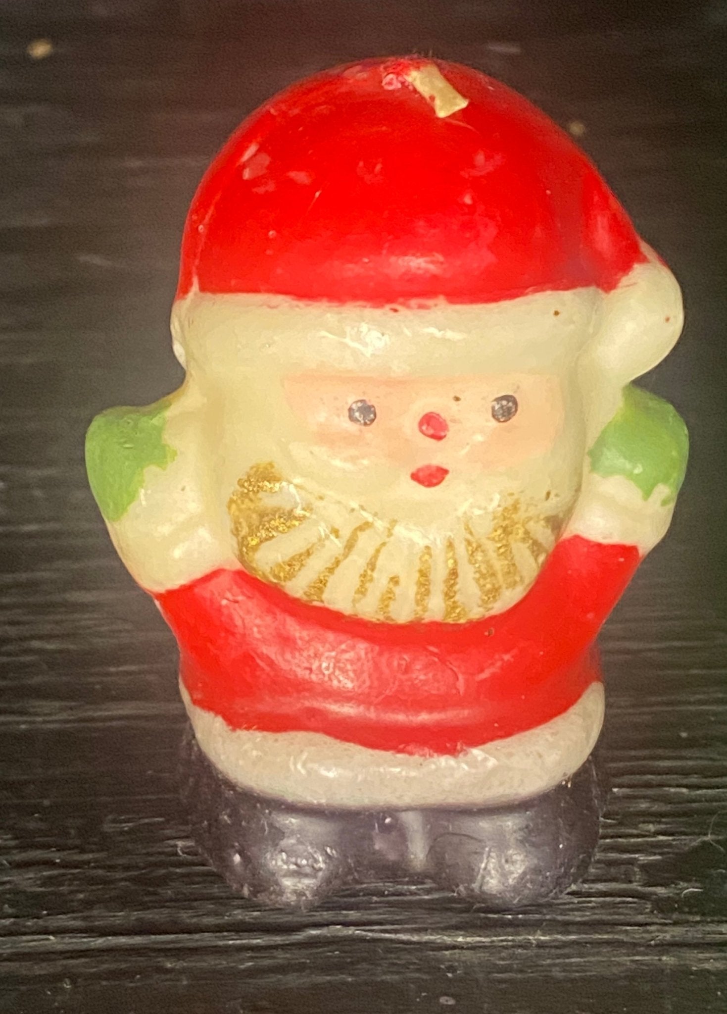 Vintage santa claus Mini Candle