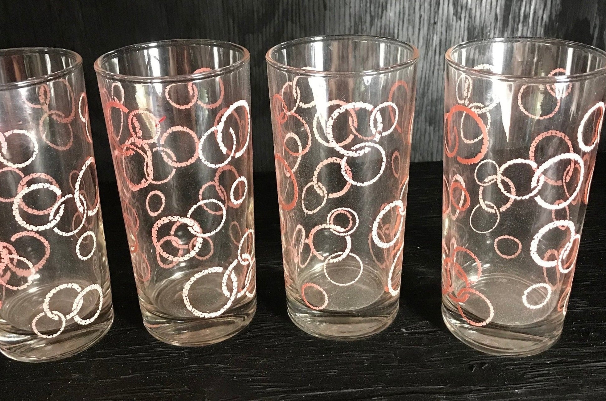 Vintage Circle Pattern Retro Drink Glasses - HLJ at HomeVintage Circle Pattern Retro Drink GlassesTumblerHLJ at Home