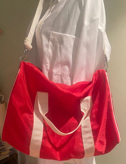 Vintage Coke Is It Coca Cola Duffle Bag