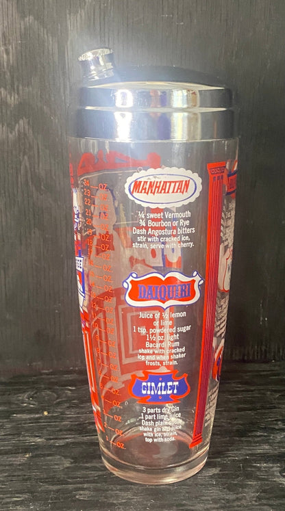 Vintage Craft House By Fortessa Bartender Glass Cocktail Shaker