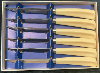 Vintage bakelite handle stainless steel Steak Knives
