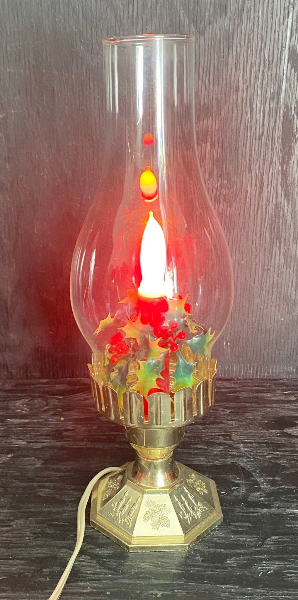 Vintage Electric Christmas Lamp