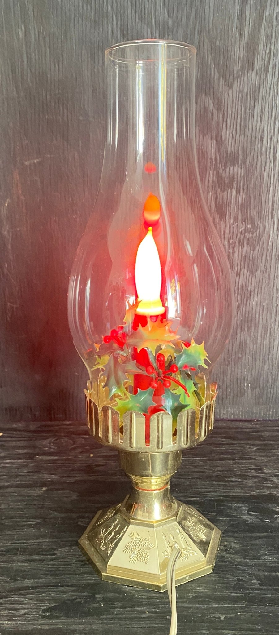 Vintage Electric Christmas Lamp
