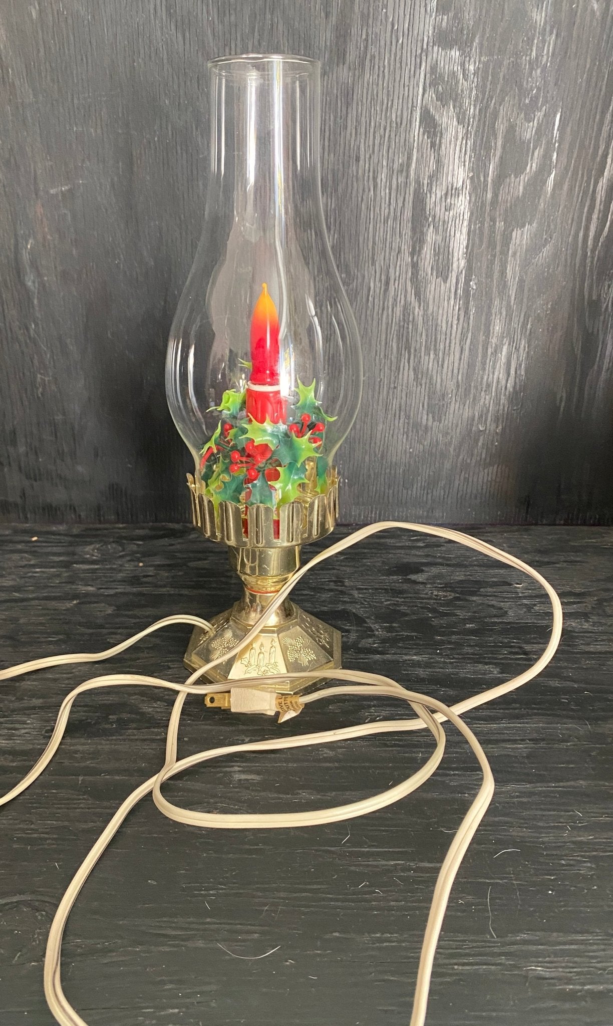 Vintage Electric Christmas Lamp