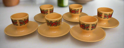 Vintage Emsa West German Egg Cups