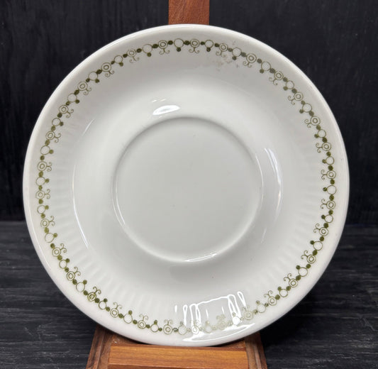 Vintage Figgjo Norway Flint Turi Design Market Pattern Saucer