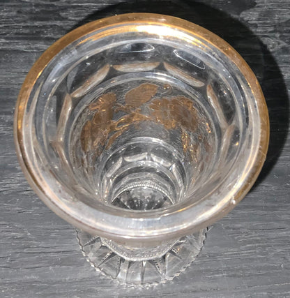 Crystal Gold Vase