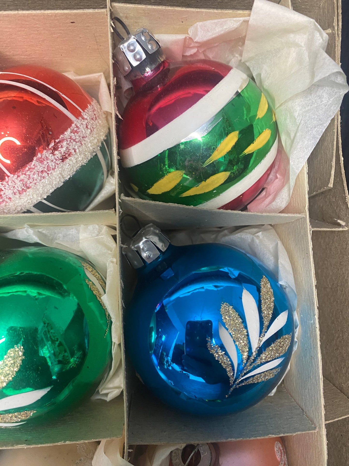 Vintage Glass Ornaments