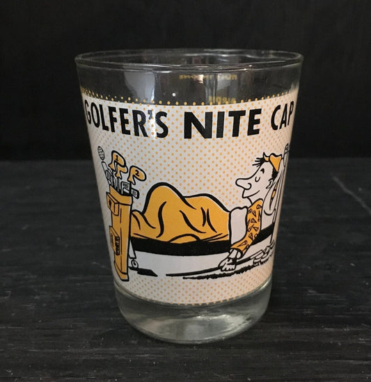 Vintage Golfers Nite Cap Bar Mixing Glass - HLJ at HomeVintage Golfers Nite Cap Bar Mixing GlassMeasuring CupHLJ at Home