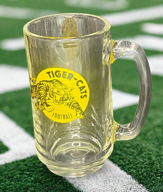 Vintage Hamilton Tiger Cats Beer Mug - HLJ at HomeVintage Hamilton Tiger Cats Beer MugBeer GlassHamilton Tiger Cats