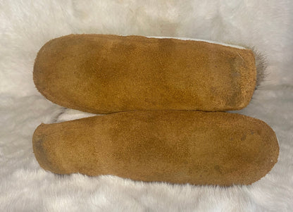 Vintage Hand Crafted Hand Beaded Mukluks