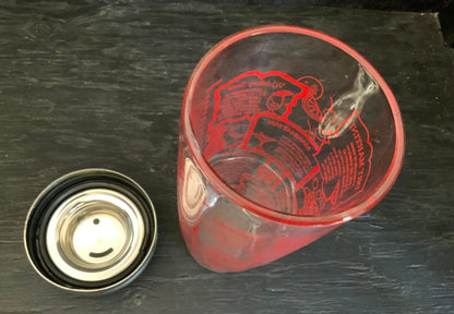 Vintage Irvinware Cocktail Shaker with Recipes