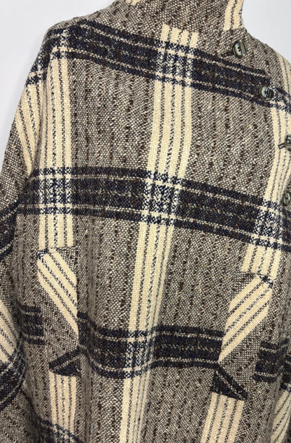 Vintage Jimmy Hourihan Women’s Wool Walking Cape Poncho