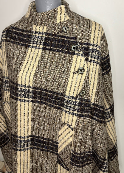 Vintage Jimmy Hourihan Women’s Wool Poncho