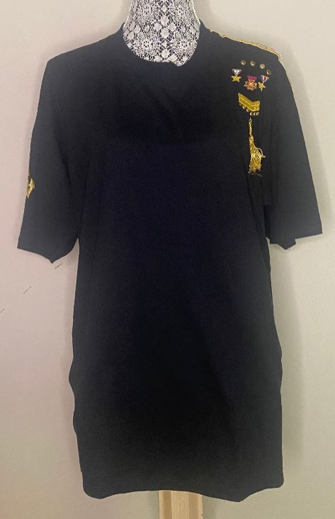 Vintage Jon Woods Military Style T Shirt
