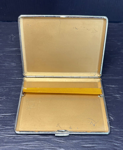Vintage Kincraft Chrome Cigarette Case