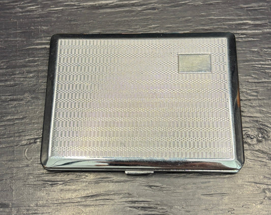 Vintage Kincraft Chrome Cigarette Case