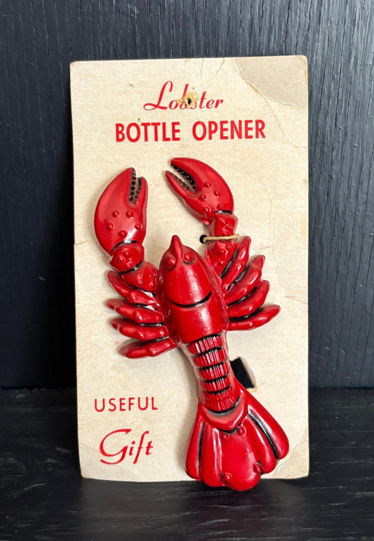 Vintage Lobster Shaped Bottle Opener