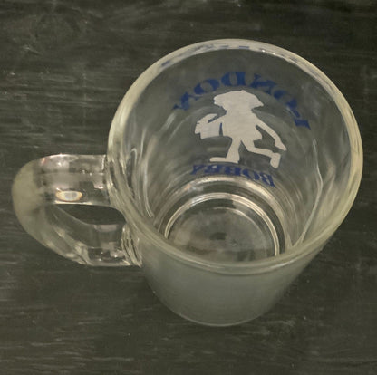 Vintage London Bobby Beer Glass
