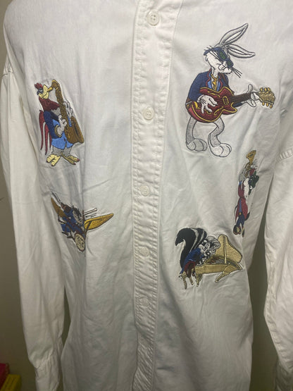 Vintage Looney Tunes Musical Long Sleeve Shirt
