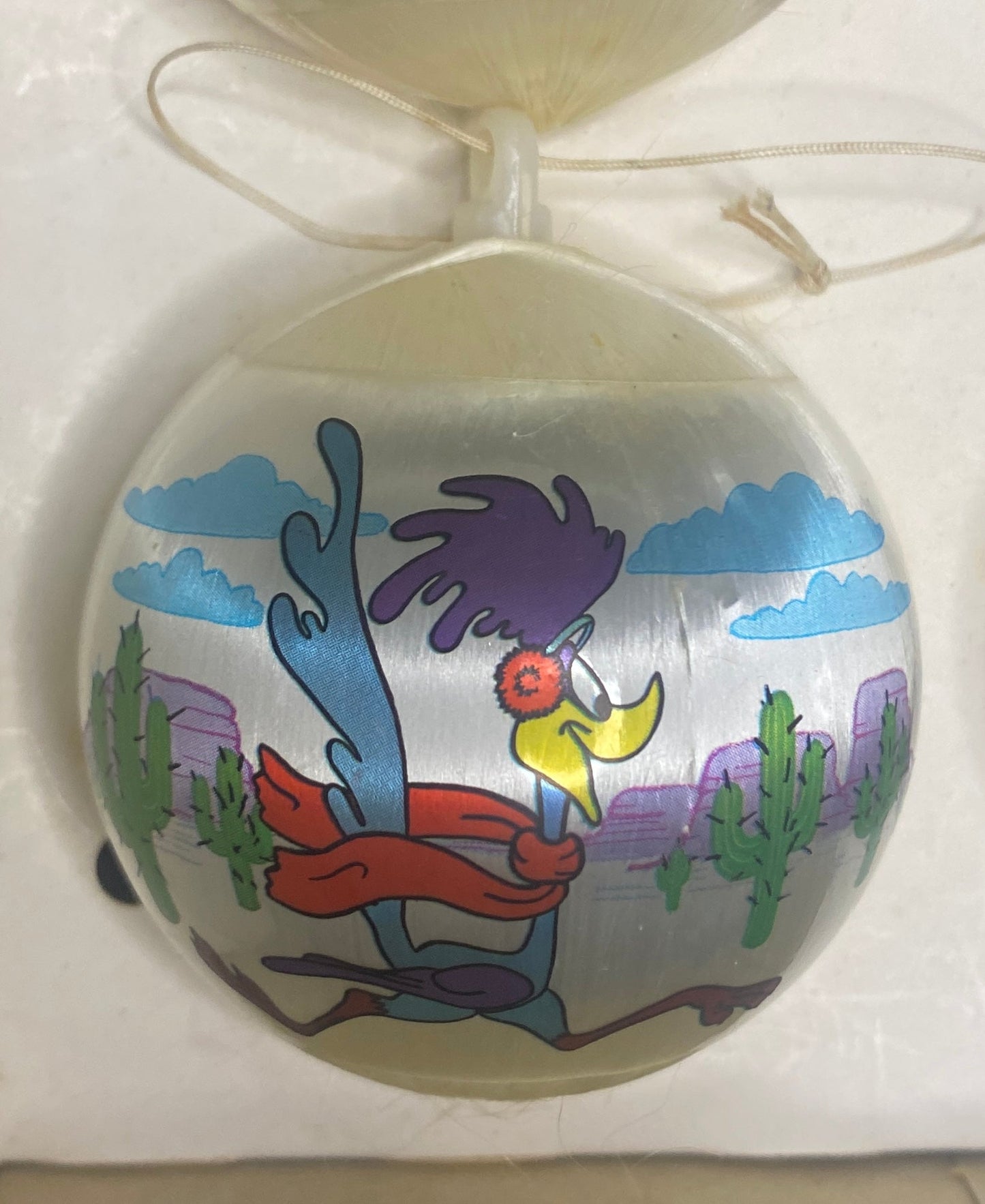 Vintage Looney Tunes Threaded Christmas Ornament