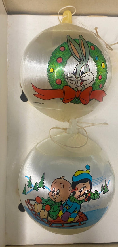 Vintage Looney Tunes Threaded Christmas Ornaments