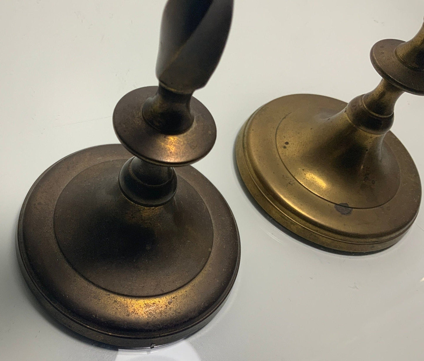 Vintage Made in India Brass Candlestick Holders - HLJ at HomeVintage Made in India Brass Candlestick HoldersBrassHLJ at Home