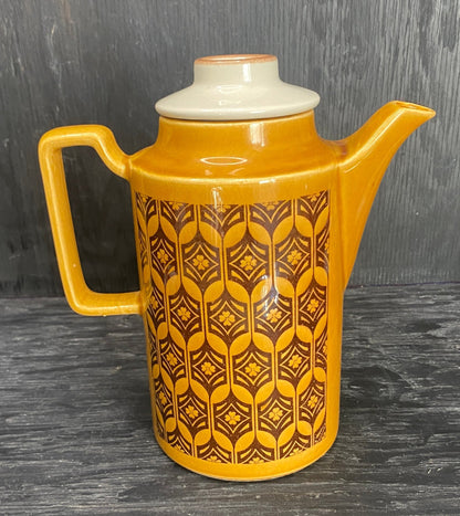 Vintage Made in Japan Geometric Coffee Pot