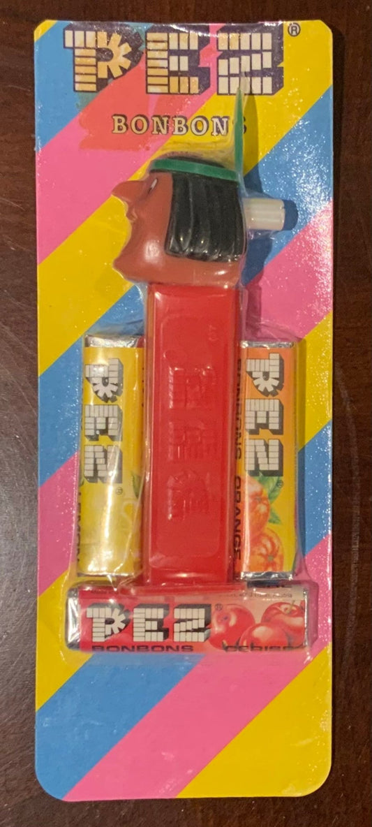 Vintage Merry Music Maker Indian Chief Whistle Pez Dispenser - HLJ at HomeVintage Merry Music Maker Indian Chief Whistle Pez DispenserPez DispenserPez