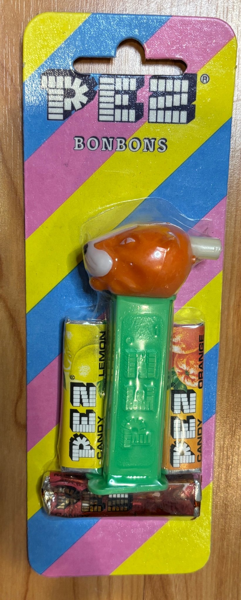 Vintage Merry Music Maker Tiger Whistle Pez Dispenser