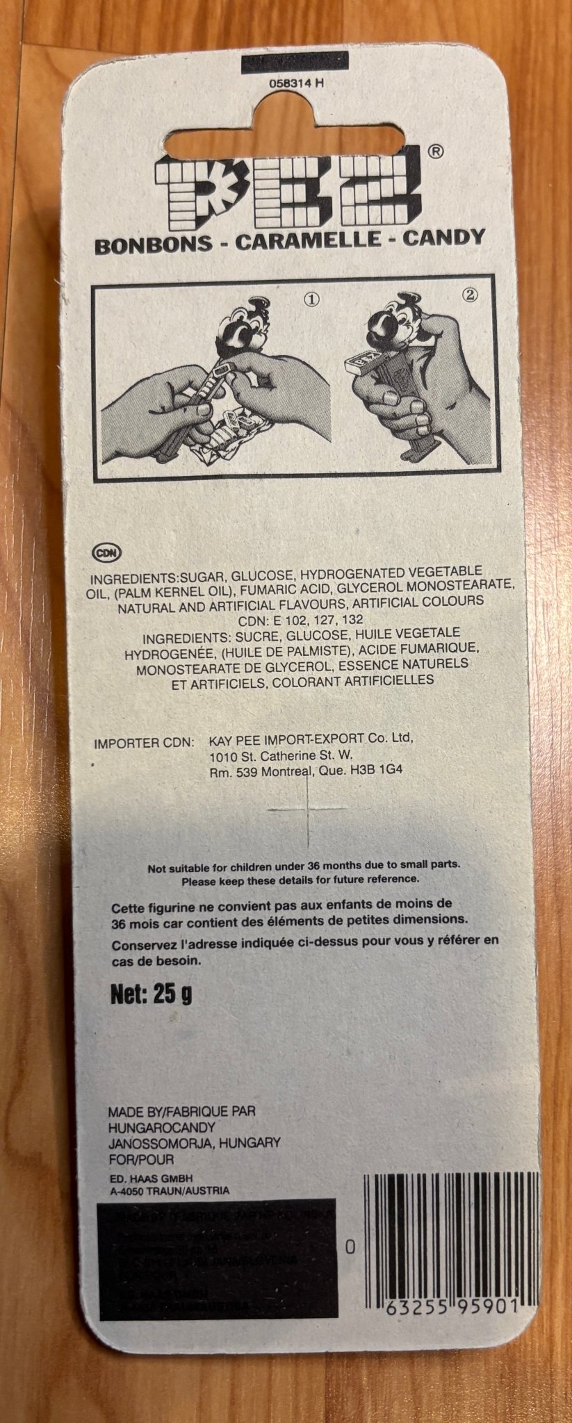 Vintage Tiger Whistle Pez Dispenser