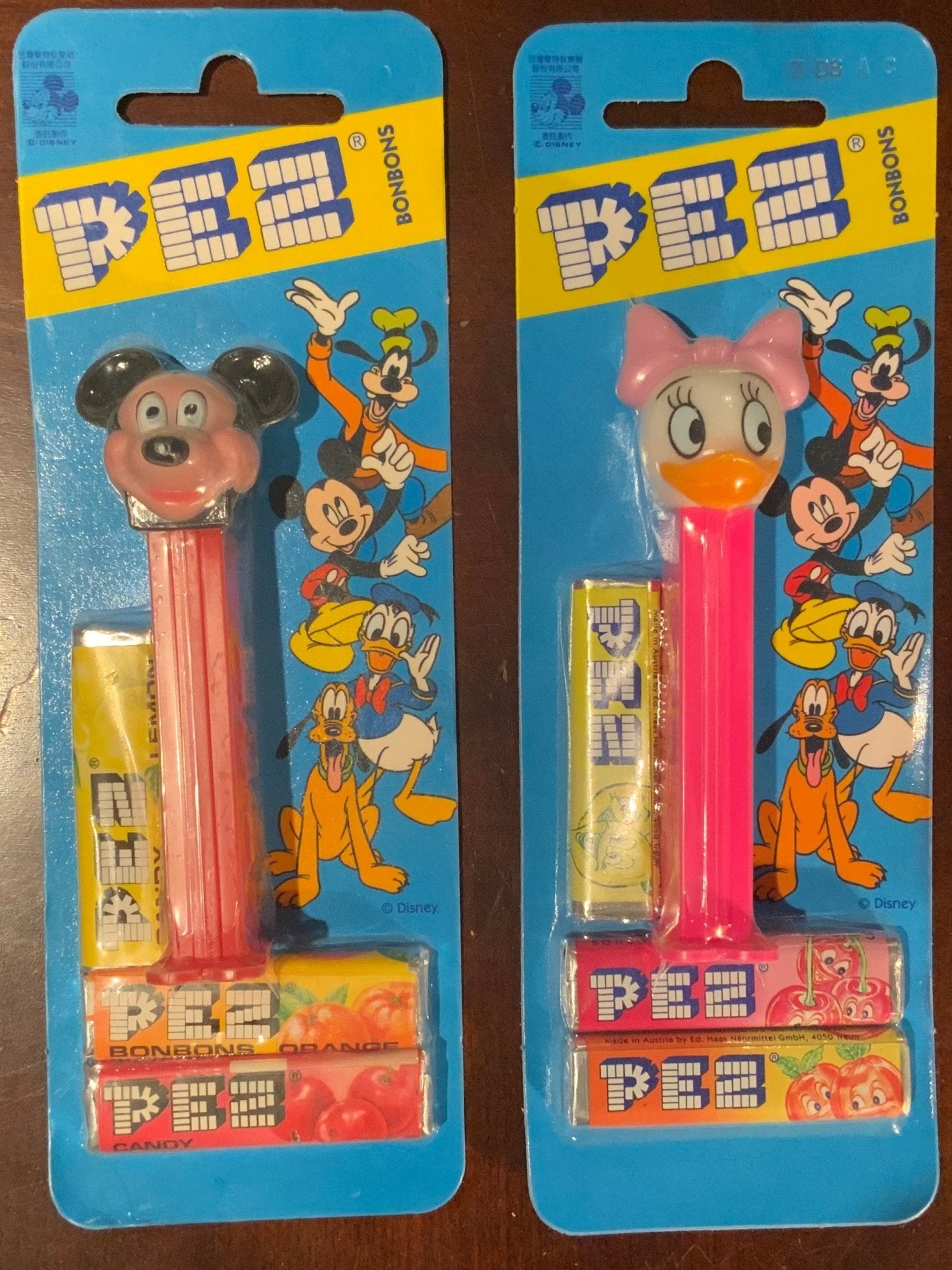 Vintage Mickey Mouse and Friends Pez Dispensers New on Cards - HLJ at HomeVintage Mickey Mouse and Friends Pez Dispensers New on CardsPez DispenserPez