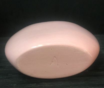 Vintage Modernist Retro Thin Pink Vase